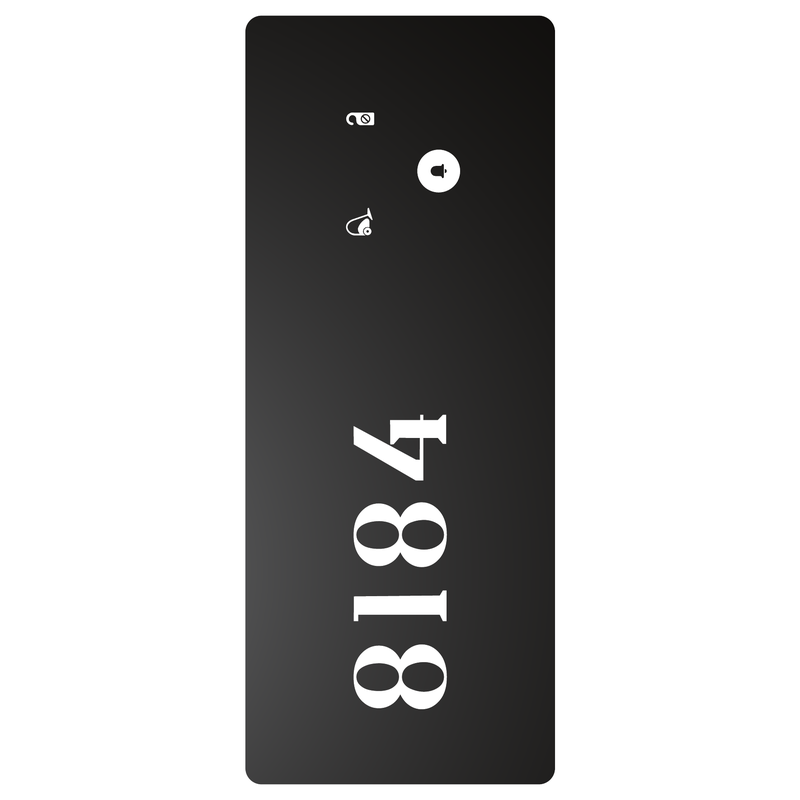 DasKlug Classic Black — Tall format — serif numerals